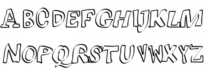 lightsfromtheairplane Шрифта ВЕРХНИЙ