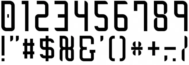 lignor Font OTHER CHARS