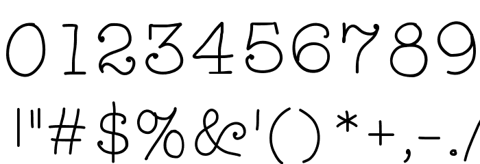 limetart Font OTHER CHARS