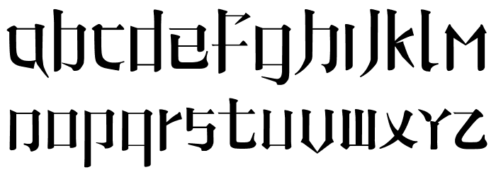 line-phone-font फ़ॉन्ट लोअरकेस
