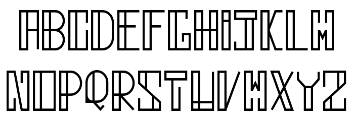 linegers Font LOWERCASE
