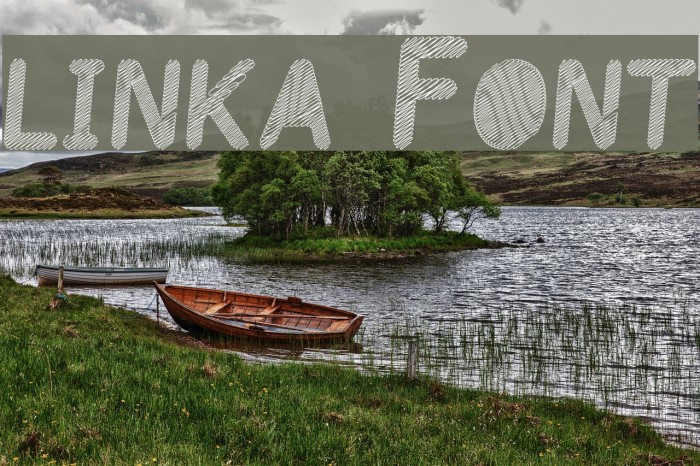 linka Font examples