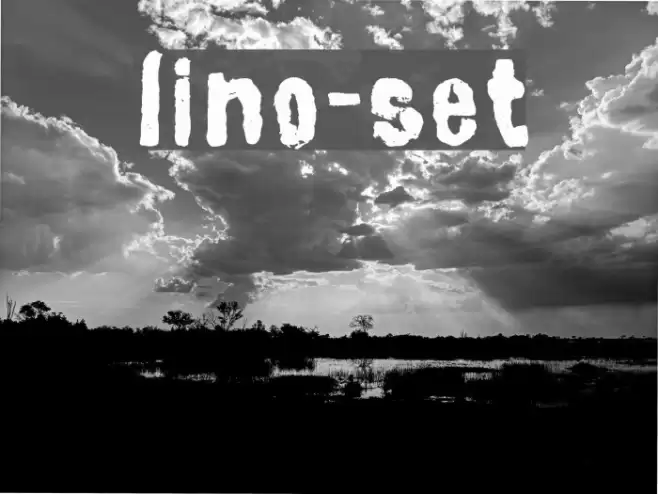 lino-set フォント examples