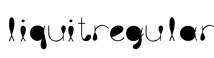 liquitRegular  Free Fonts Download