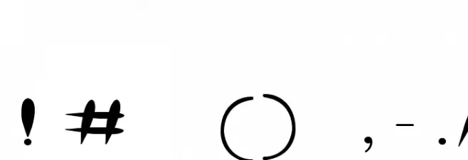 liquitRegular Font OTHER CHARS