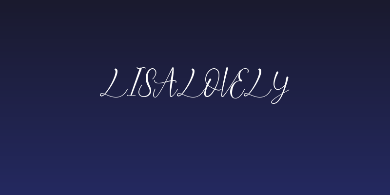 lisalovely Social Header