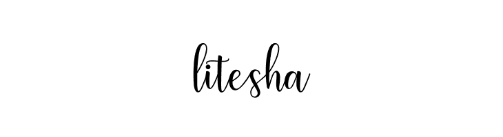 litesha  नि: शुल्क फ़ॉन्ट्स डाउनलोड