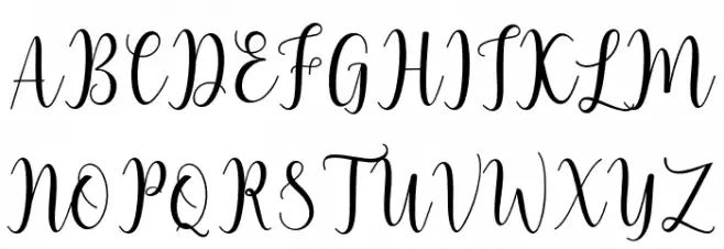 litesha Schriftart Groß