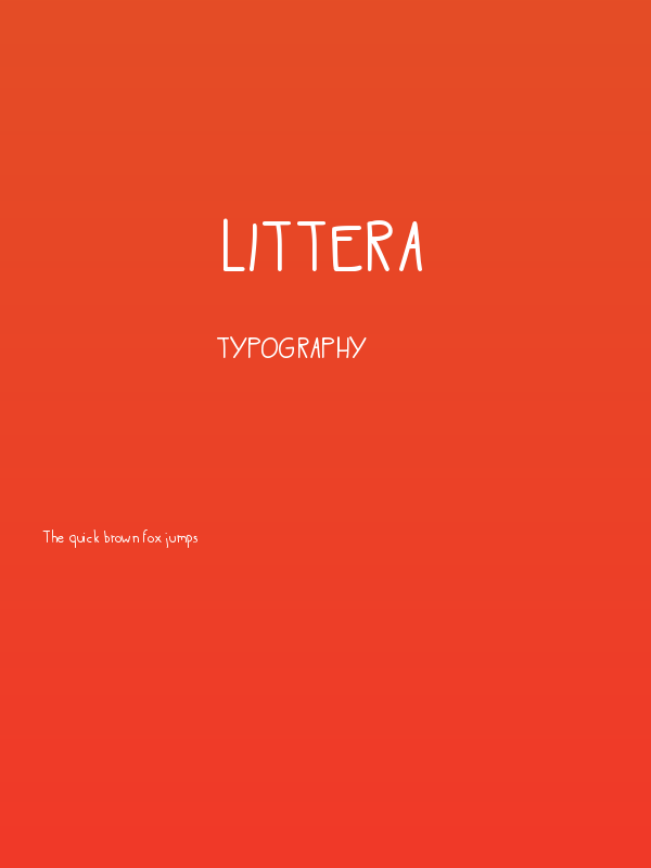 littera Poster