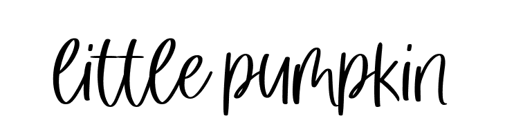 little pumpkin  Скачать бесплатные шрифты