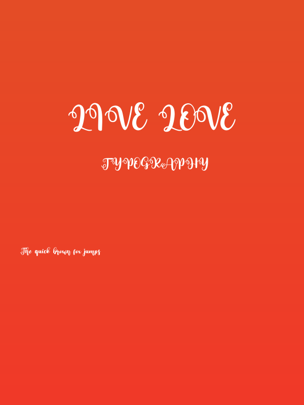 live love Poster