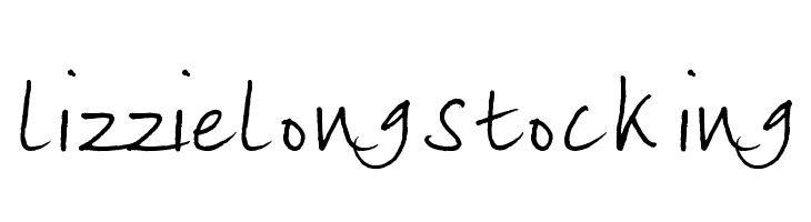 lizzielongstocking Font