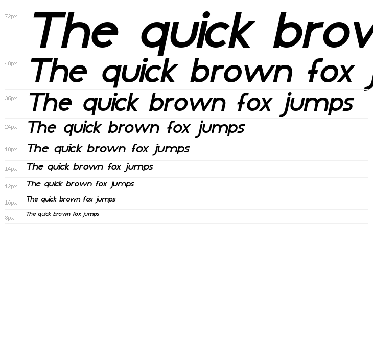 LJ Design Studios IS Bold Italic Waterfall