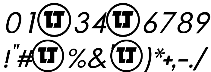 LJ Design Studios IS Italic Font OTHER CHARS