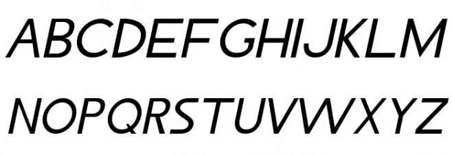 LJ Design Studios IS Italic Polices MAJUSCULES
