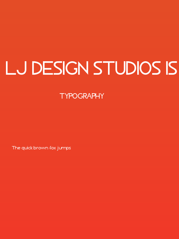 LJ Design Studios IS Poster