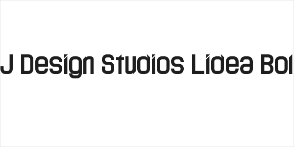 LJ Design Studios Lidea Bold Logo