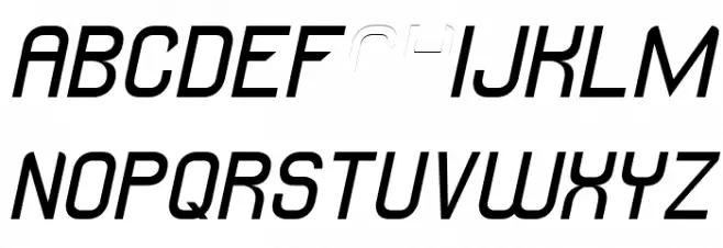 LJ Design Studios Lidea Italic Schriftart Groß