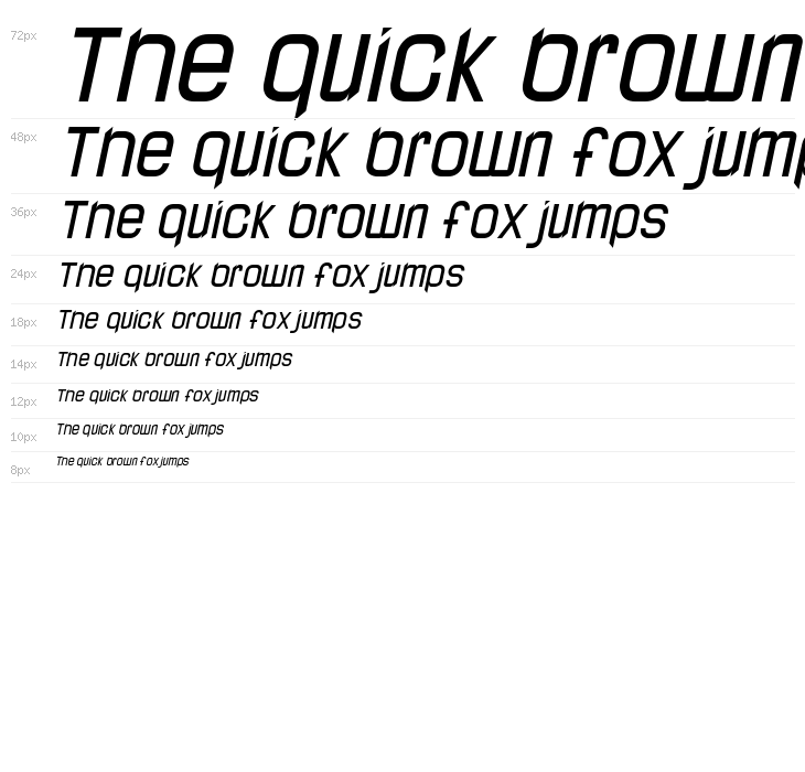 LJ Design Studios Lidea Italic Waterfall