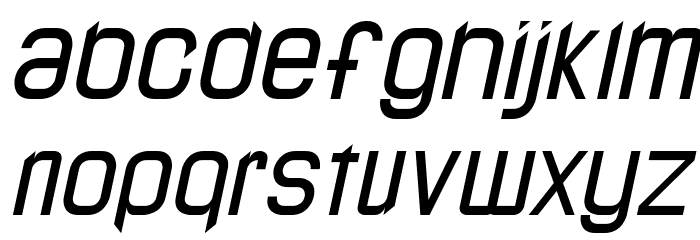 LJ Design Studios Lidea Italic Schriftart Kleinbuchstaben