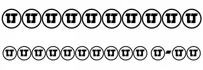 LJ-Design Studios Logo Шрифта ДРУГИЕ символов