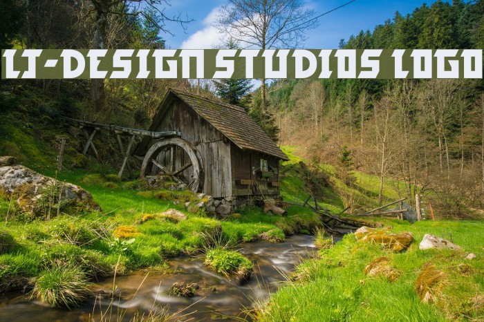 LJ-Design Studios Logo Font examples