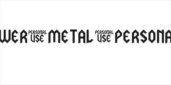 LJ Power Metal PERSONAL USE Logo