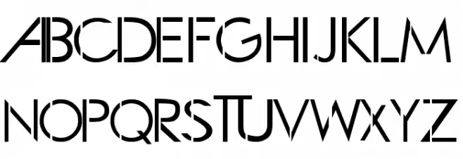 LJ Studios GF Font Litere mari
