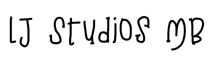 LJ Studios MB  font caratteri gratis