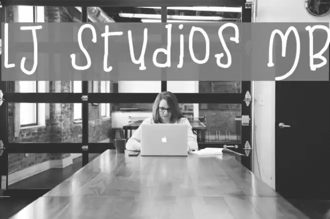 LJ Studios MB Font examples