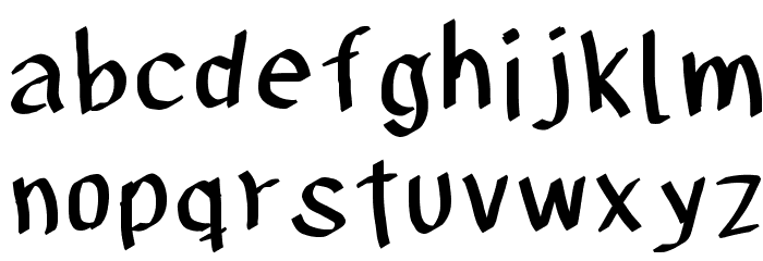 LJ Studios MNS 2 - LJ-Design Studios Medium Font LOWERCASE