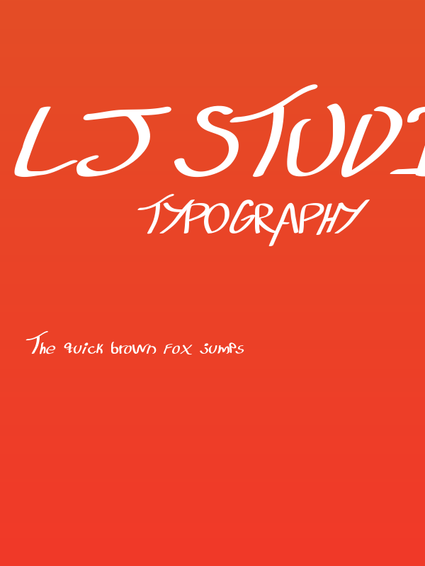 LJ Studios MNS - LJ-DesignStudios Manuscrita Poster