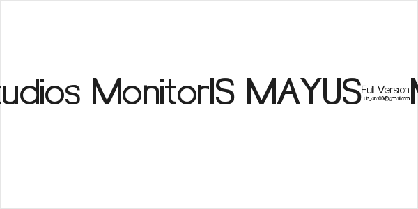 LJ Studios MonitorIS MAYUS/Minus Logo