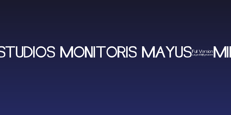 LJ Studios MonitorIS MAYUS/Minus Social Header