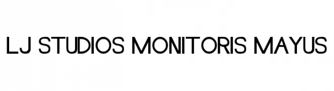 LJ Studios MonitorIS MAYUS  Fuentes Gratis Descargar