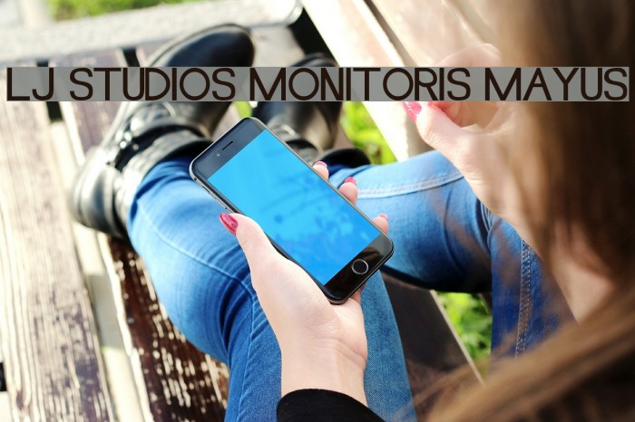 LJ Studios MonitorIS MAYUS Font examples