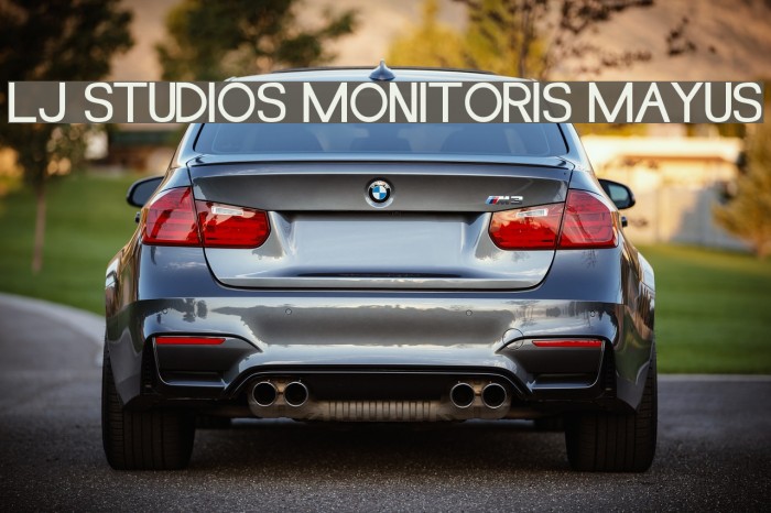 LJ Studios MonitorIS MAYUS Font examples