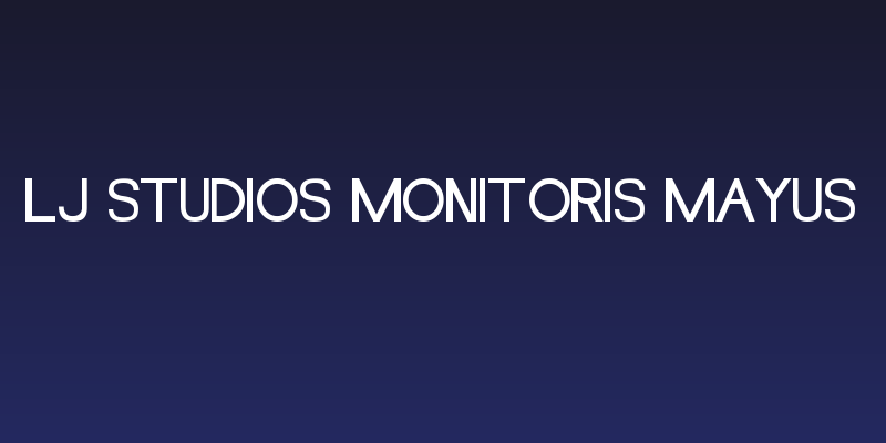 LJ Studios MonitorIS MAYUS Social Header