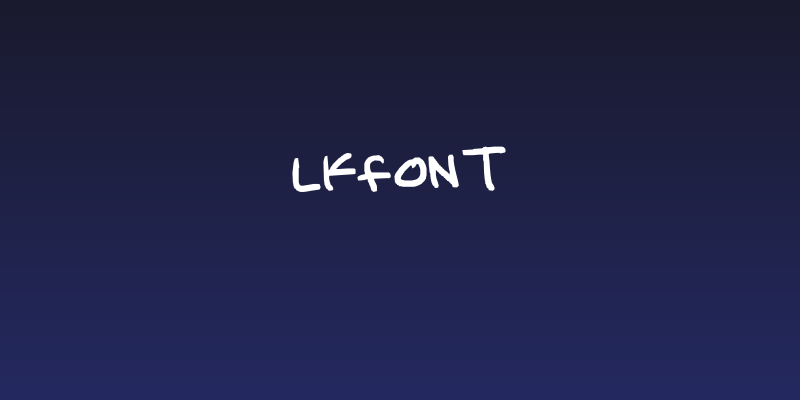 lkfont Social Header