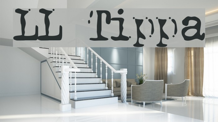 LL Tippa Font examples