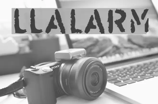 LLAlarm Font examples