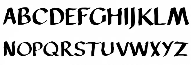 LLCalligraphy Regular Шрифта ВЕРХНИЙ