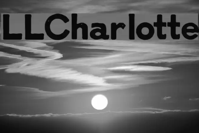 LLCharlotte Font examples