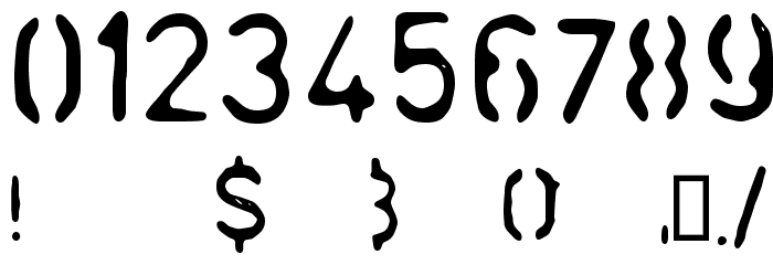 LLChina Font OTHER CHARS