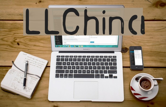 LLChina Font examples
