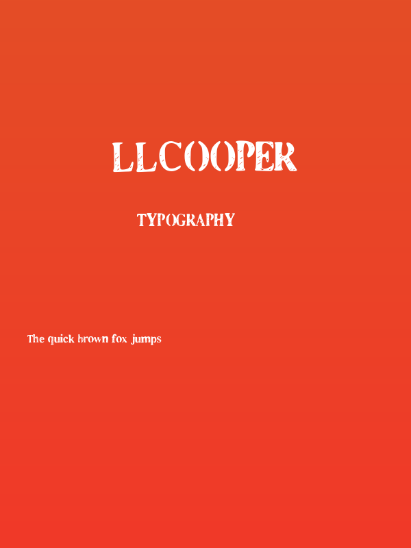 LLCooper Poster