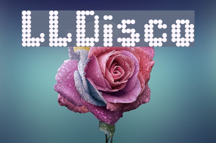 LLDisco Font examples