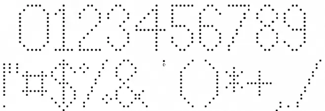 LLDot Font OTHER CHARS