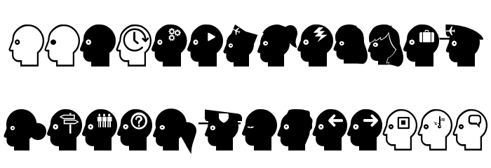 LLFaces フォント 小文字