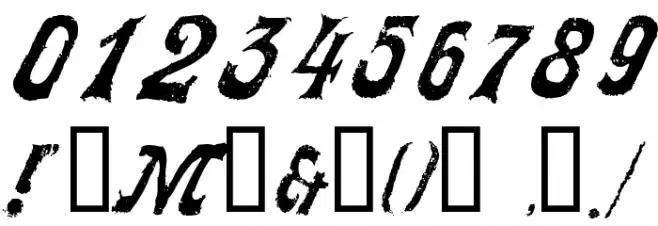 LLFaktotum Font OTHER CHARS